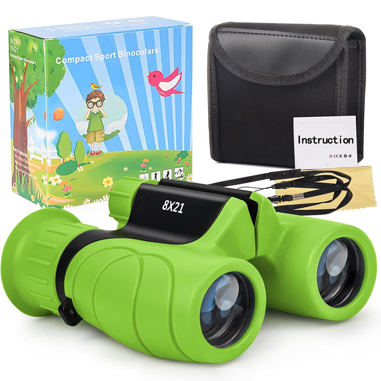 ZORBES® Kids Binoculars,Shockproof 8 x 21 High Resolution Compact Kids Binoculars Real for 3-12 Boys and Girls,Perfect for Bird Watching, Hiking ZORBES® Kids Binoculars,Shockproof 8 x 21 High Resolution Compact Kids Binoculars Real for 3-12 Boys and Girls,Perfect for Bird Watching, Hiking